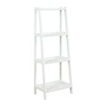 Deluxdesigns Dunnsville 4-Tier Ladder Shelf - White DE1601705